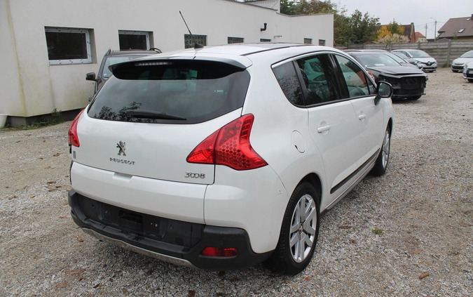 Peugeot 3008 cena 18900 przebieg: 211376, rok produkcji 2013 z Biała małe 67